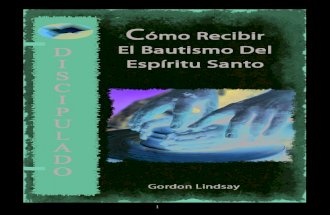 Cómo Recibir el Bautismo del Espiritu Santo- Gordon Lindsay