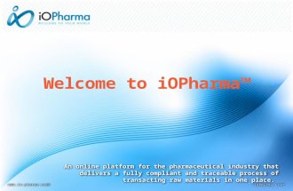 Welcome to iOPharma