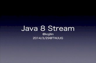 Java8 stream