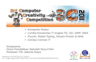 Proposal Sponsorship Kompetisi Komputer Sekolah Ke-2 Tahun 2011