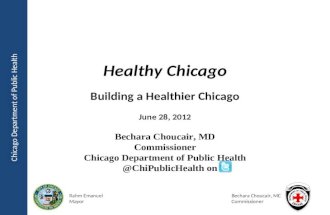 Healthy Chicago Update