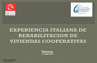 Experiencia Italiana de Rehabilitación de Viviendas Cooperativas