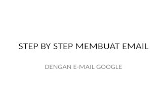 Step by step membuat email pkn