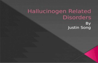 Hallucinogen related disorders