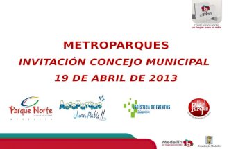Informe financiero Metroparques 2012