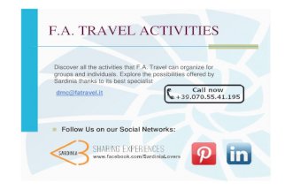 F.A. Travel Activities