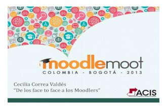 Cecilia Correa "De los face to face a los moodlers"