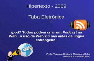 Oficina Podcast Atual Hipertexto