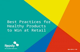 Best Practices for Healthy Products to Win at Retail
