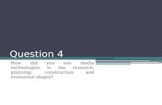 Evaluation Question 4