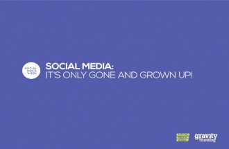 Social Media Week 2013 - Gravity Thinking