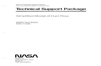 Nasa tech briefs ksk 11495, simplified model of duct flow