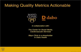Dabo Health at Social Media Week at Mayo Clinic