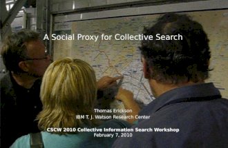 Collective Search - a prototype