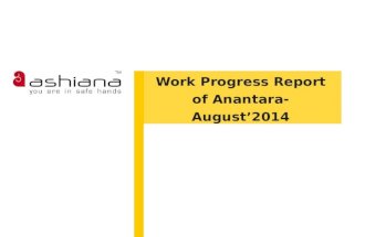 Ashiana Anantara, Jamshedpur work progress report July' 14