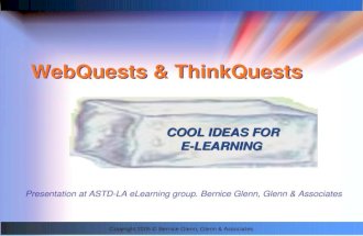 Web Quests:  for Adult e-Learning For Adult Learning And Collaboration