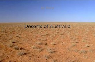 Deserts of Australia
