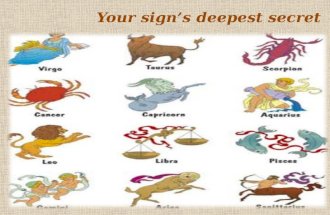 Your sign’s deepest secret