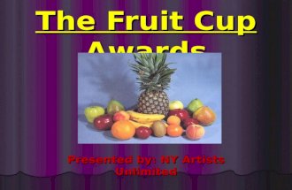 The Fruit Cup Awards