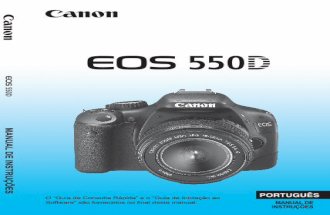 Manual Canon EOS 550D / T2i em Português