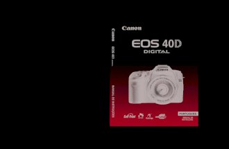 Manual Canon EOS 40D