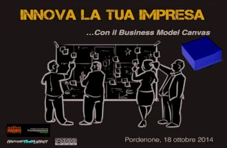 Innova la tua impresa con il Business Model Canvas