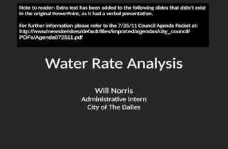 Water analysis website