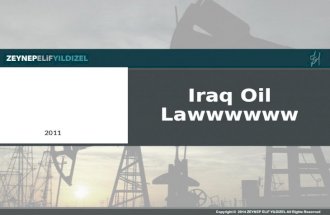 Iraq Petroleum Law 2011