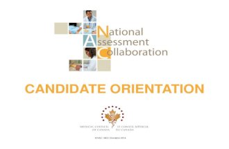 2014 NAC candidate orientation presentation