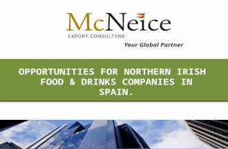 Opportunities in the food & drinks sector in Spain for Irish companies