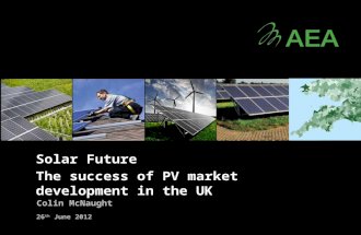 Solar future 2012   the success of pv market development in the uk