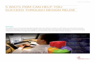 5 Way PDM can help you succeed through design reuse