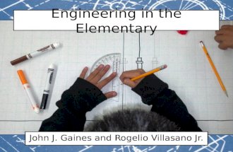 Engineering in the Elementary