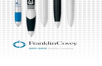 Franklin Covey Writing Instruments - 2011/2012 Retail Catalog