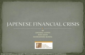 Japenese Financial Crisis - SPJCM