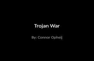 Connor Trojan War