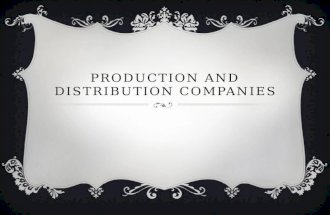 Production and Distribution companies