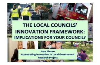 Local Councils' Innovation Framework Review Tool (PDF)