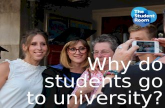 Why do students go to university?