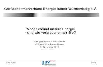 Vortrag "Woher kommt unsere Energie - und wie verbrauchen wir sie?" von Wolfgang Ruch.