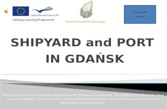 Shipyard and port in gdańsk   comenius project