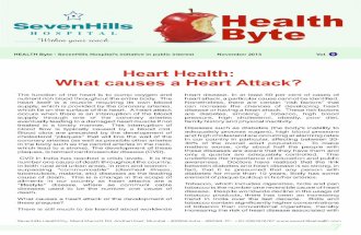 Health Byte, Nov 13 - Monthly Health Magazine by SevenHills Hospital