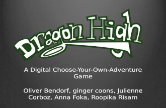 Dragon High - Gender and Gamemaker Concepts