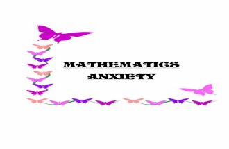 Mathematics anxiety
