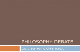 Philosophy Debate Powerpoint