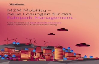 m2m Telefónica - M2M Mobility: neue Lösungen für das Fuhrpark-Management.