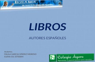 Escritores españoles