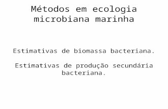 MéTodos Em Microbiologia Marinha