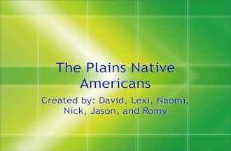 Plains Native Americans