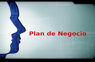 Plan De Negocios.